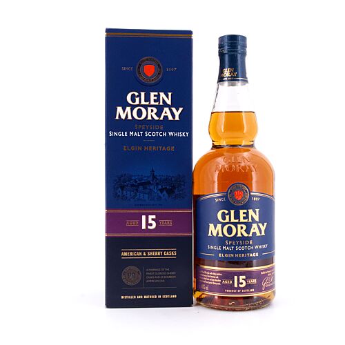 Glen Moray 15 Jahre  0,70 Liter/ 40.0% vol Produktbild