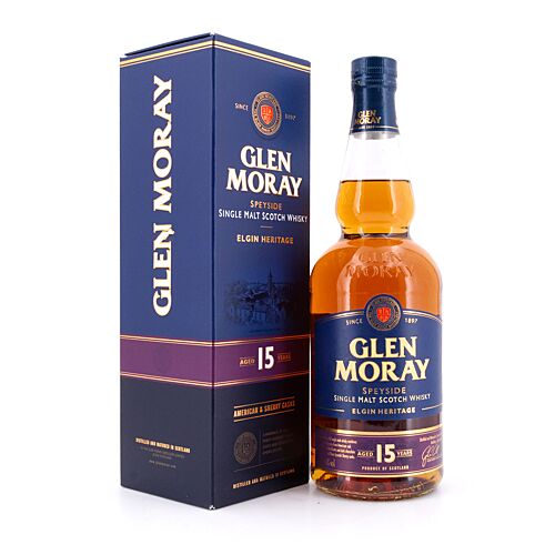 Glen Moray 15 Jahre  0,70 Liter/ 40.0% vol Produktbild