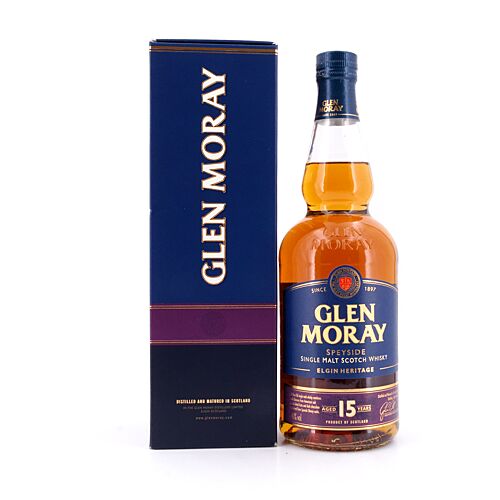 Glen Moray 15 Jahre  0,70 Liter/ 40.0% vol Produktbild