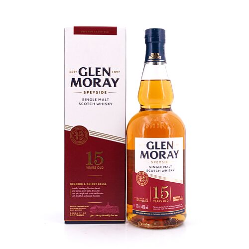 Glen Moray 15 Jahre  0,70 Liter/ 40.0% vol Produktbild