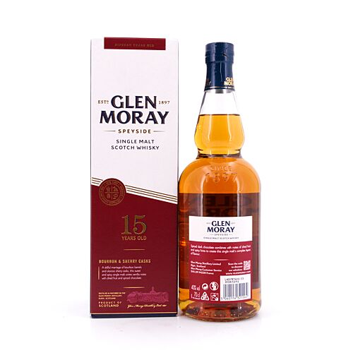 Glen Moray 15 Jahre  0,70 Liter/ 40.0% vol Produktbild