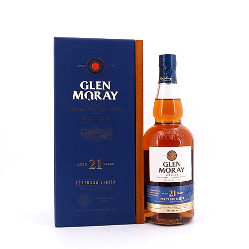 Glen Moray 21 Jahre Port Wood Finish  0,70 Liter/ 46.3% vol Produktbild