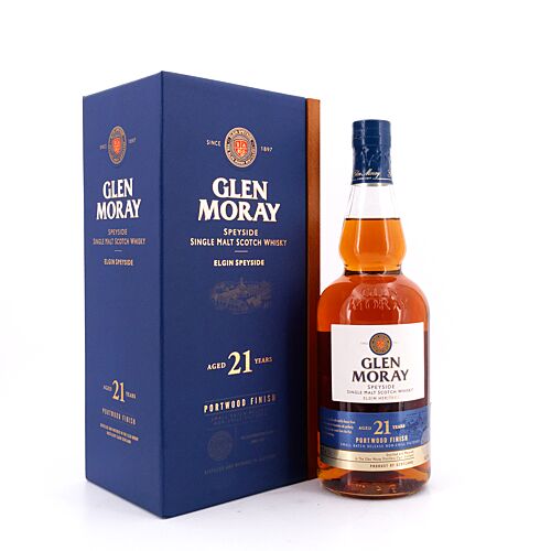 Glen Moray 21 Jahre Port Wood Finish  0,70 Liter/ 46.3% vol Produktbild