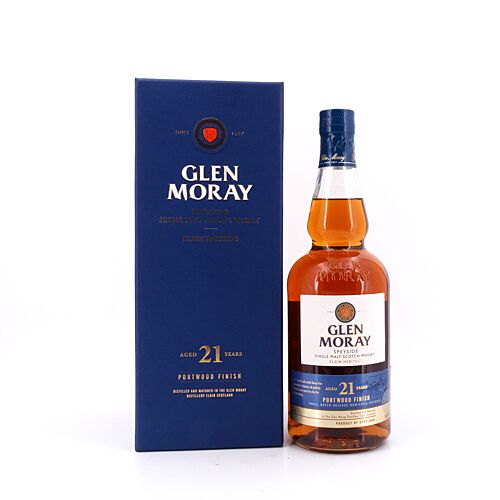 Glen Moray 21 Jahre Port Wood Finish  0,70 Liter/ 46.3% vol Produktbild