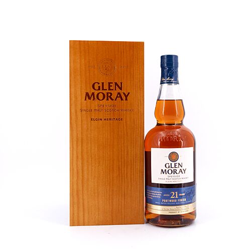 Glen Moray 21 Jahre Port Wood Finish  0,70 Liter/ 46.3% vol Produktbild