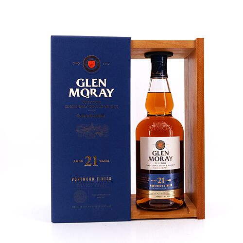 Glen Moray 21 Jahre Port Wood Finish  0,70 Liter/ 46.3% vol Produktbild