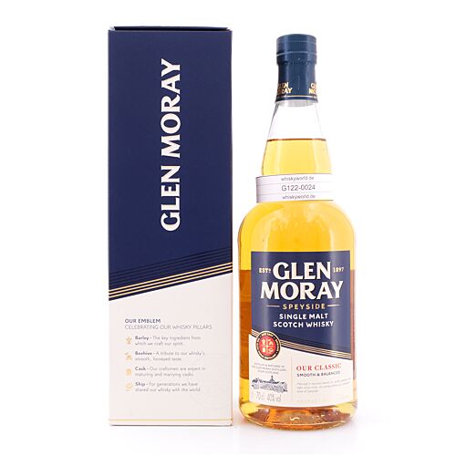 Glen Moray Classic Elgin Our Classic 0,70 Liter/ 40.0% vol Produktbild