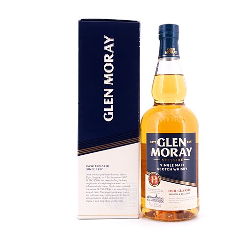 Glen Moray Classic Elgin Our Classic 0,70 Liter/ 40.0% vol Produktbild