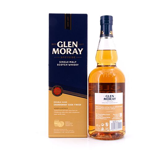 Glen Moray Elgin Classic Chardonnay Cask Finish  0,70 Liter/ 40.0% vol Produktbild