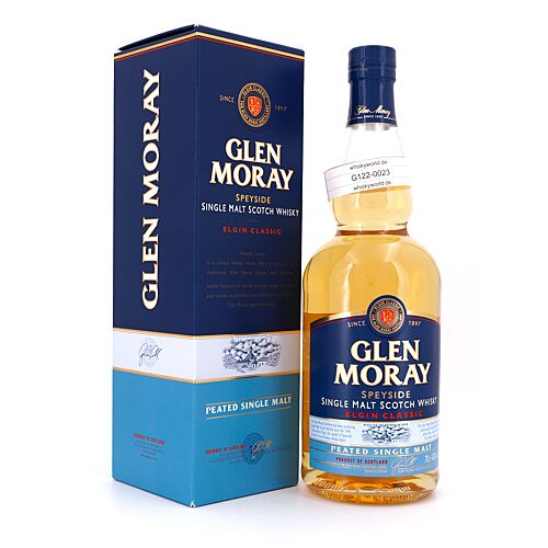 Glen Moray Elgin Classic Peated  0,70 Liter/ 40.0% vol Produktbild