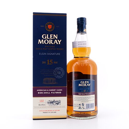 Glen Moray Elgin Signature 15 Jahre Literflasche 1 Liter/ 48.0% vol Produktbild