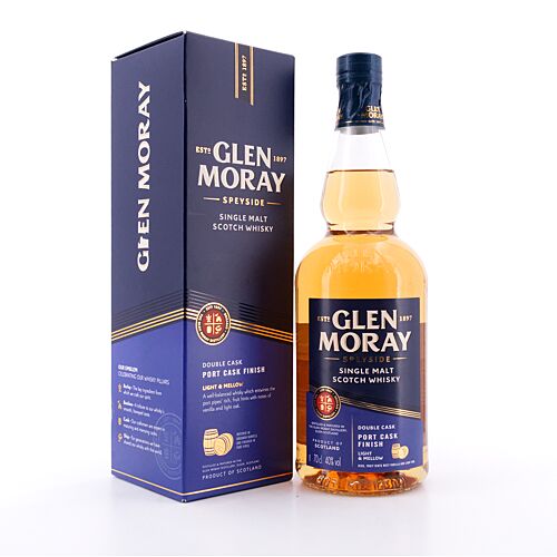 Glen Moray Port Cask finish  0,70 Liter/ 40.0% vol Produktbild