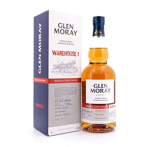 Glen Moray Warehouse 1 2014 Tequila Cask Finish Cask Strength 0,70 Liter/ 55.2% vol Produktbild