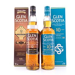 Glen Scotia Seasonal Set Seasonal Release 2022 · 53,3% Vol. & 10 Jahre 40% Vol. Produktbild