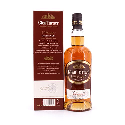 Glen Turner Heritage Double Cask  0,70 Liter/ 40.0% vol Produktbild