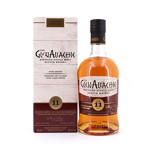 GlenAllachie 11 Jahre Premier Cru Classé Wine Finish  0,70 Liter/ 48.0% vol Produktbild