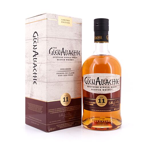 GlenAllachie 11 Jahre Premier Cru Classé Wine Finish  0,70 Liter/ 48.0% vol Produktbild