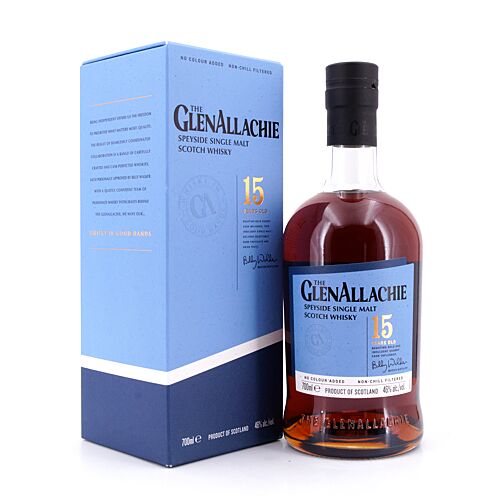 GlenAllachie 15 Jahre  0,70 Liter/ 46.0% vol Produktbild