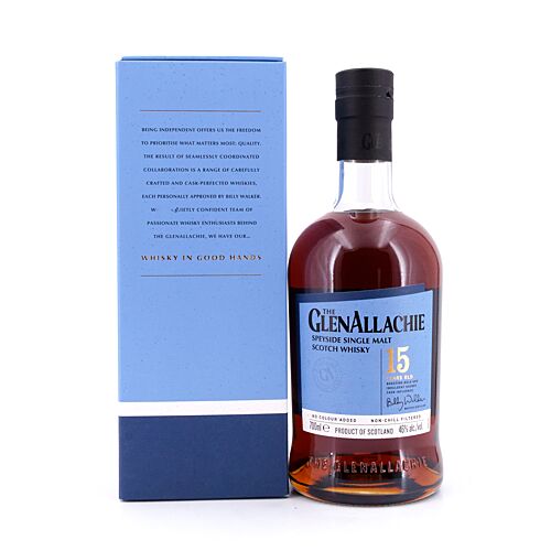 GlenAllachie 15 Jahre  0,70 Liter/ 46.0% vol Produktbild