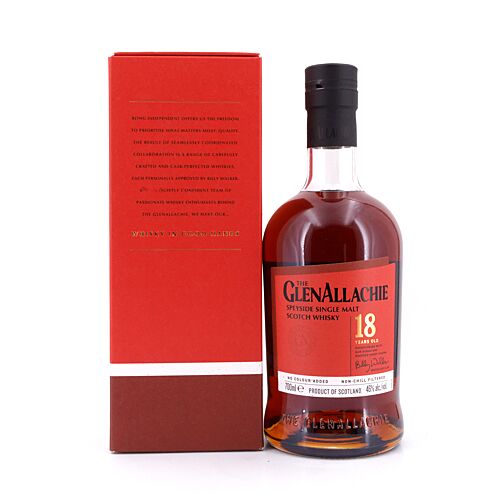GlenAllachie 18 Jahre  0,70 Liter/ 46.0% vol Produktbild
