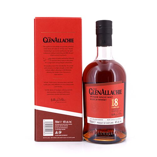 GlenAllachie 18 Jahre  0,70 Liter/ 46.0% vol Produktbild