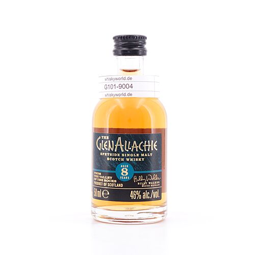 GlenAllachie 8 Jahre Miniatur 0,050 Liter/ 46.0% vol Produktbild