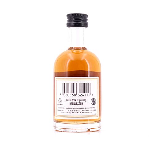GlenAllachie MacNair`s Lum Reek Blended Malt 12 Jahre Peated Miniatur 0,050 Liter/ 46.0% vol Produktbild