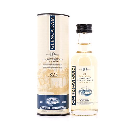 Glencadam 10 Jahre Miniatur 0,050 Liter/ 46.0% vol Produktbild