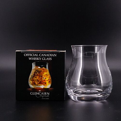 Glencairn Canadian Whisky-Glas mit Ahornblatt im Glasboden 1 Stück Produktbild