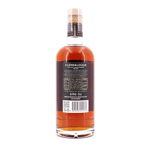 Glendalough Peated Pot Still Ihrish Whiskey  0,70 Liter/ 46.0% vol Produktbild