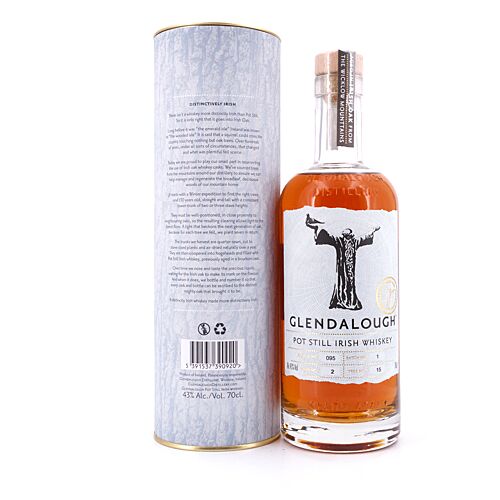 Glendalough Pot Still Irish Oak  0,70 Liter/ 43.0% vol Produktbild
