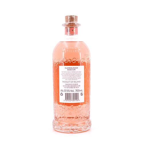 Glendalough Wild Rose Gin  0,70 Liter/ 37.5% vol Produktbild