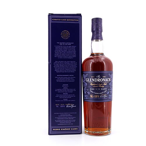 Glendronach Ode to the Dark PX Sherry Casks 0,70 Liter/ 50.8% vol Produktbild