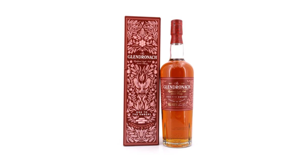 Glendronach Ode to the Embers Sherry and Smoke 0,70 Liter/ 48.8% vol