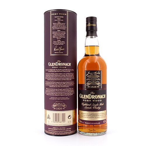 Glendronach Portwood  0,70 Liter/ 46.0% vol Produktbild