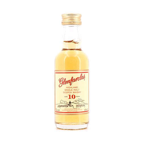 Glenfarclas 10 Jahre Miniatur 0,050 Liter/ 40.0% vol Produktbild