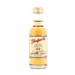 Glenfarclas 12 Jahre Miniatur Produktbild