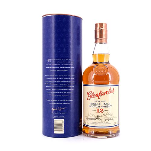 Glenfarclas 12 Jahre  0,70 Liter/ 43.0% vol Produktbild