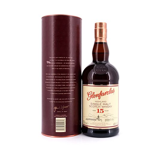 Glenfarclas 15 Jahre  0,70 Liter/ 46.0% vol Produktbild