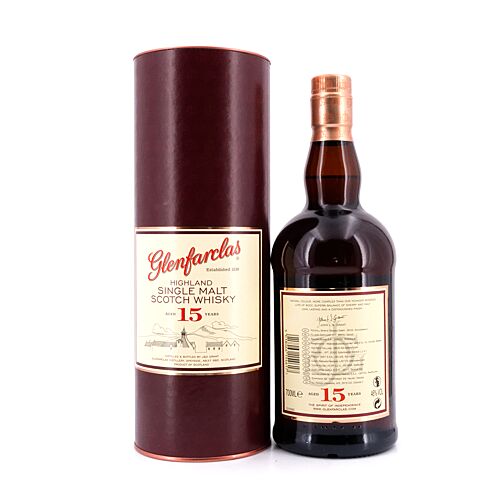 Glenfarclas 15 Jahre  0,70 Liter/ 46.0% vol Produktbild