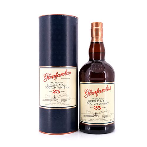 Glenfarclas 25 Jahre  0,70 Liter/ 43.0% vol Produktbild