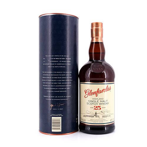 Glenfarclas 25 Jahre  0,70 Liter/ 43.0% vol Produktbild