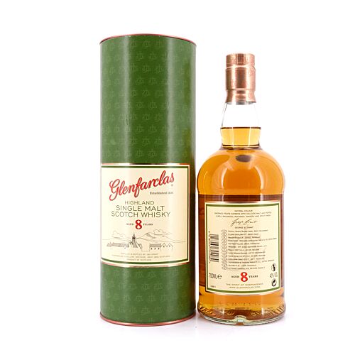 Glenfarclas 8 Jahre  0,70 Liter/ 40.0% vol Produktbild