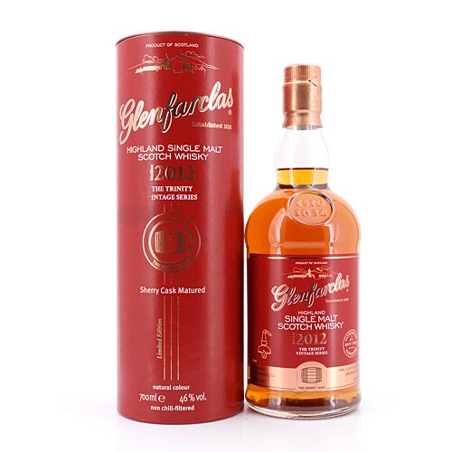Glenfarclas The Trinity Vintage Series 2012 Sherry Casks Limited Edition No.1 0,70 Liter/ 46.0% vol Produktbild