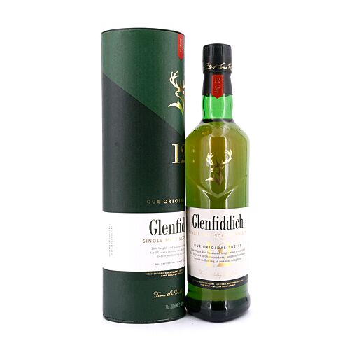 Glenfiddich 12 Jahre Our Original Twelve 0,70 Liter/ 40.0% vol Produktbild