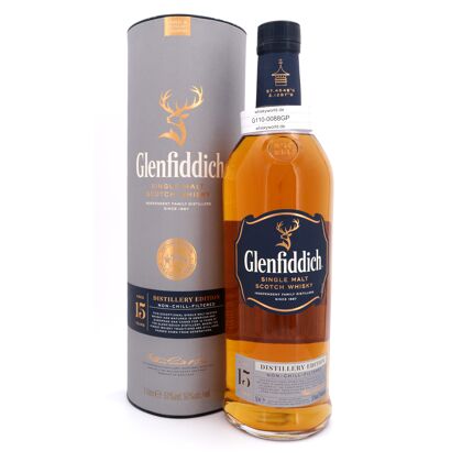 Glenfiddich 15 Jahre Distillery Edition Literflasche 1 Liter/ 51.0% vol