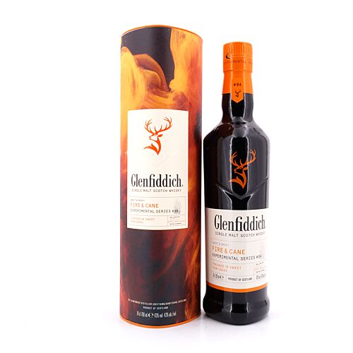 Glenfiddich Experimental Series #04 Fire & Cane  0,70 Liter/ 43.0% vol Produktbild