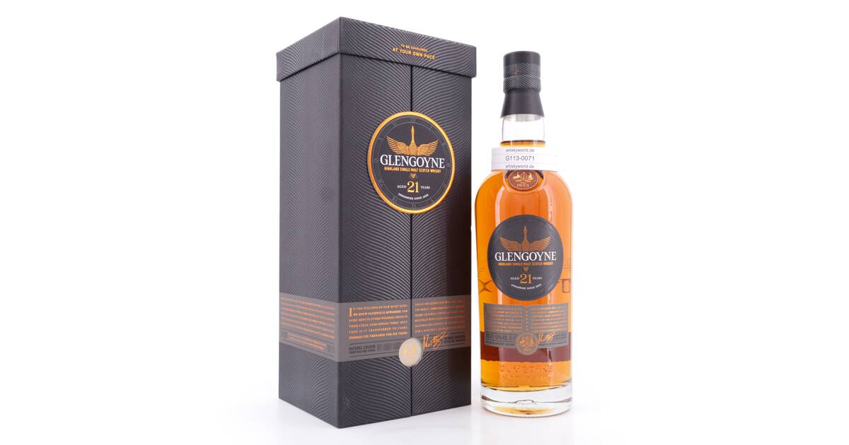 GLENGOYNE 21年 700ml 43.4% GLENGOYNE 21年 シングルモルトウイスキー グレンゴイン 21年