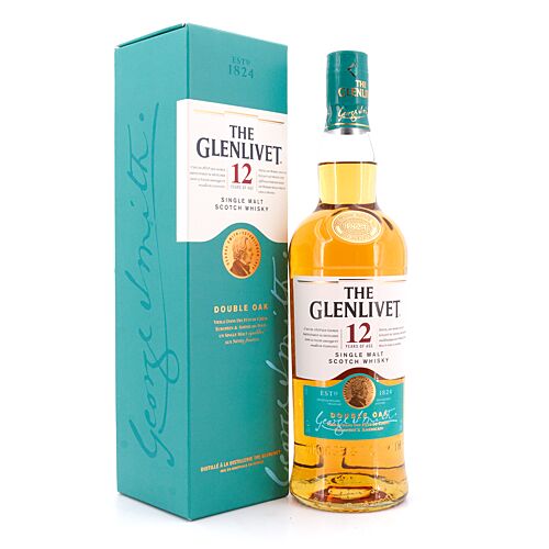 Glenlivet 12 Jahre Double Oak  0,70 Liter/ 40.0% vol Produktbild
