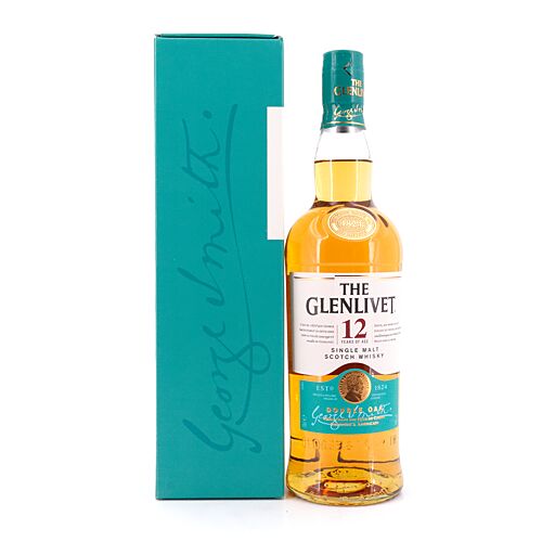 Glenlivet 12 Jahre Double Oak  0,70 Liter/ 40.0% vol Produktbild